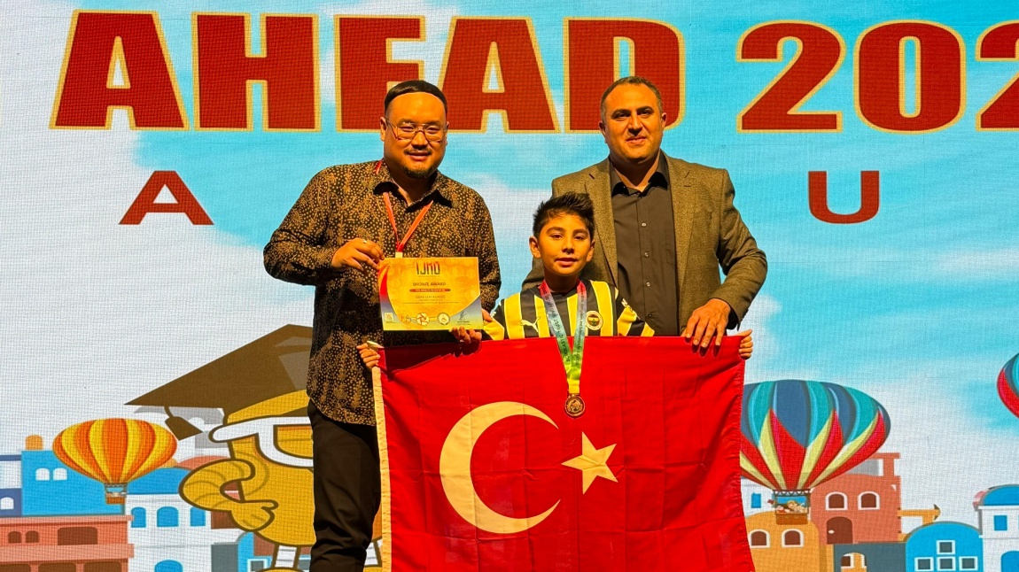 STEAM AHEAD 2024 IJMO OLİMPİYATLARINDA BRONZ MADALYA